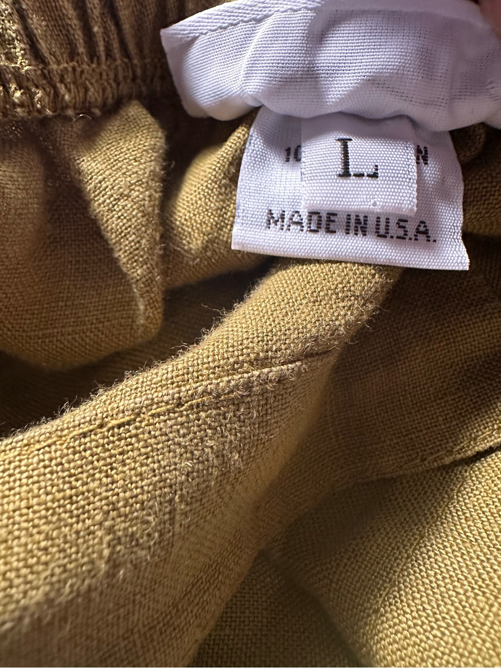Bryn Walker • Flat Front Pull On Linen Pants - Picture 8 of 8